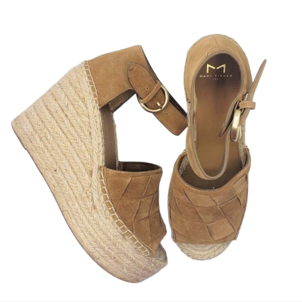 Marc Fisher Adalla Espadrille Wedge Sandals